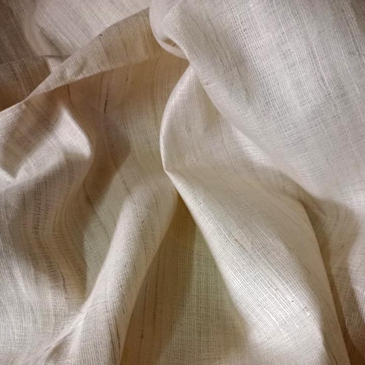 Pure Matka Spun Silk Tussar Fabrics