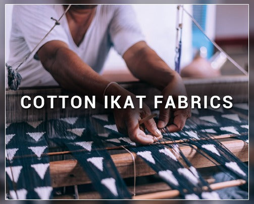 Pure Handloom Ikat Fabrics