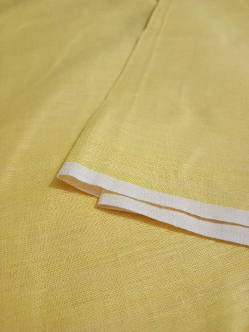 Pure Linen Chambray Twill Weave Fabrics