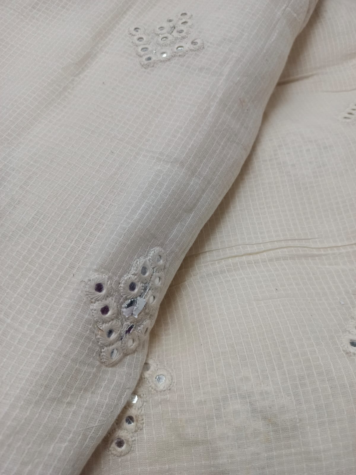 kota cotton dress materials Pure Kota Cotton Lehriya Print Work Dress Material  My Store