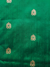 Raw Silk Booti Fabric