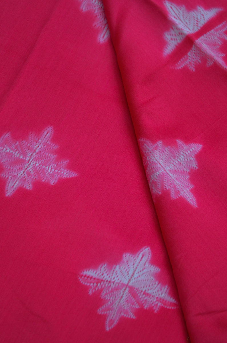 Pure  Handloom Silk Chanderi  Shibori  Fabrics