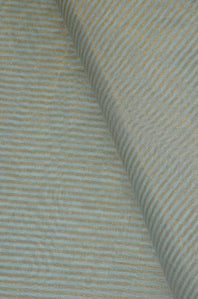 Handloom Pure Silk Chanderi Tissue Golden Zari Based Striped Fabric