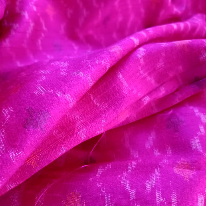 Handwoven Pure Silk Ikat Fabrics