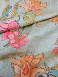 Jacquard Linen Digital Print Fabric