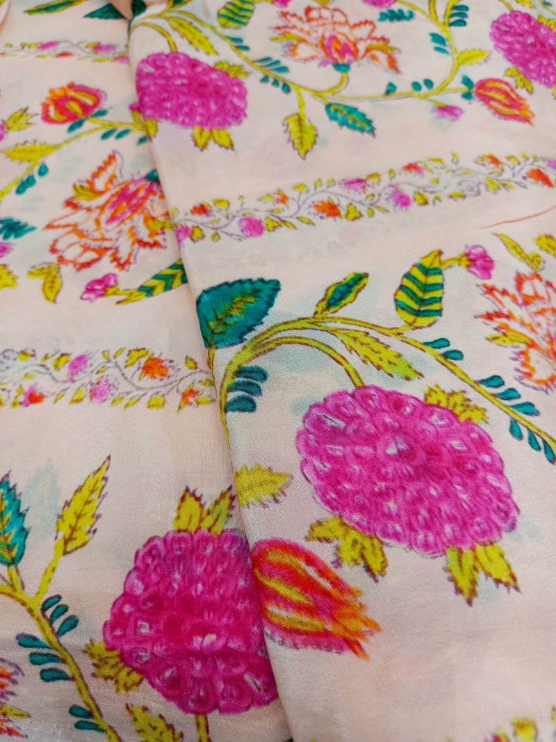 Digital Printed Crepe Fabric