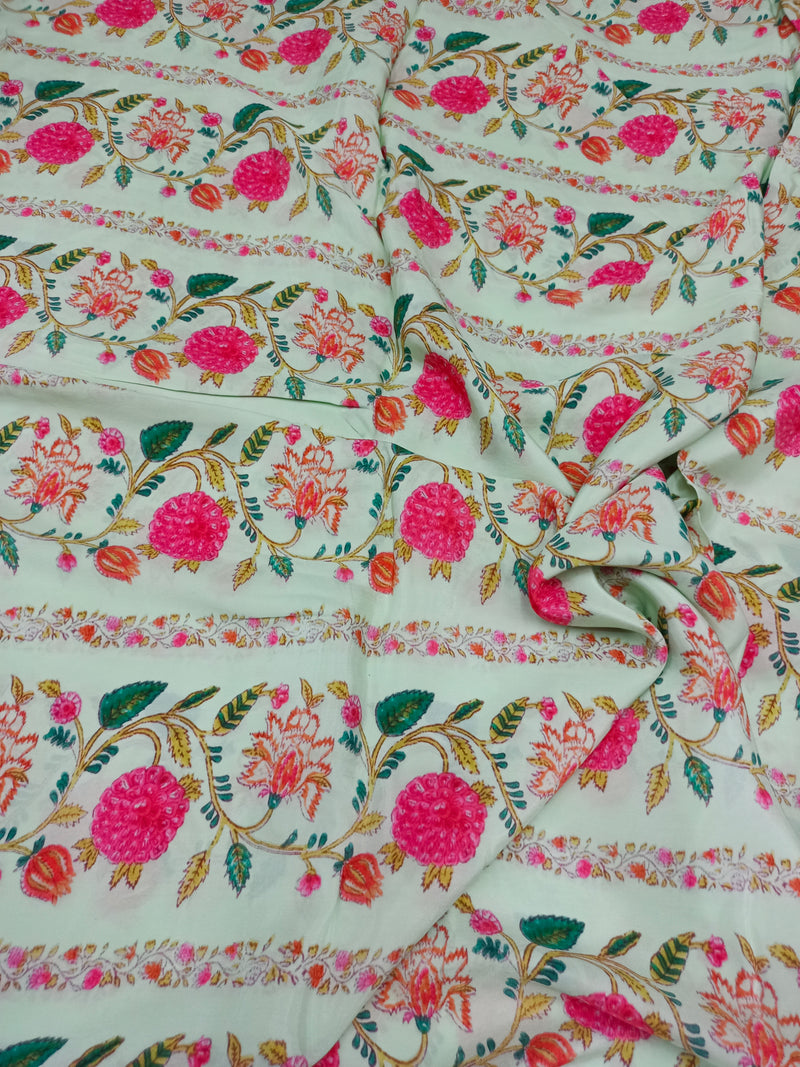 Digital Printed Crepe Fabric