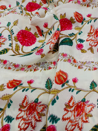 Digital Printed Crepe Fabric