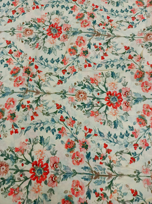 Digital Printed Crepe Fabric