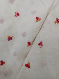 Cotton Embroidered Fabric