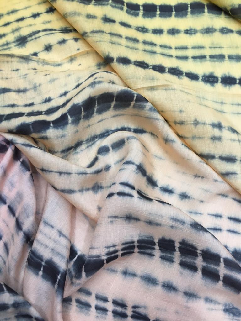 Modal Soft Muslin Tie dye Fabric