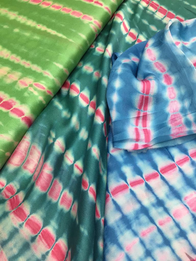 Modal Soft Muslin Tie dye Fabric
