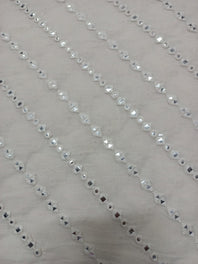 Cotton Embroidered Fabric