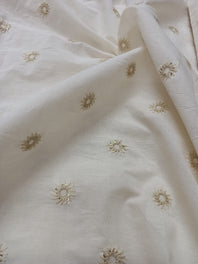 Cotton Embroidered Fabric