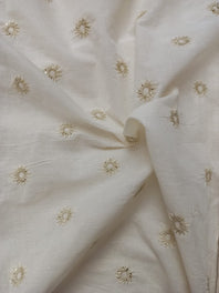 Cotton Embroidered Fabric