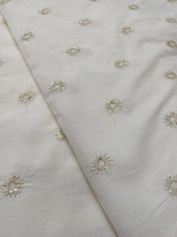 Cotton Embroidered Fabric