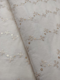 Cotton Embroidered Fabric