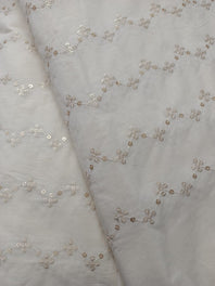 Cotton Embroidered Fabric