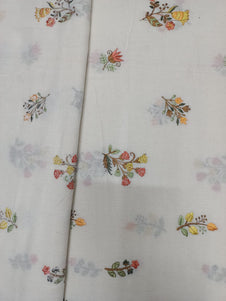 Embroidered Cotton Fabrics