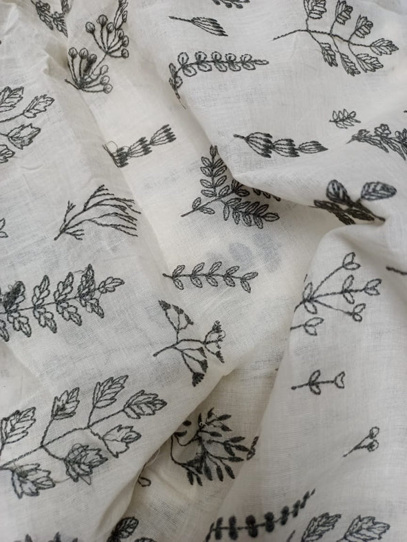 Embroidered Cotton Fabrics