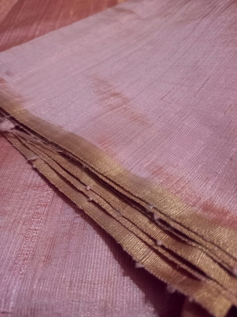 Pure Raw Silk Tissue Fabric