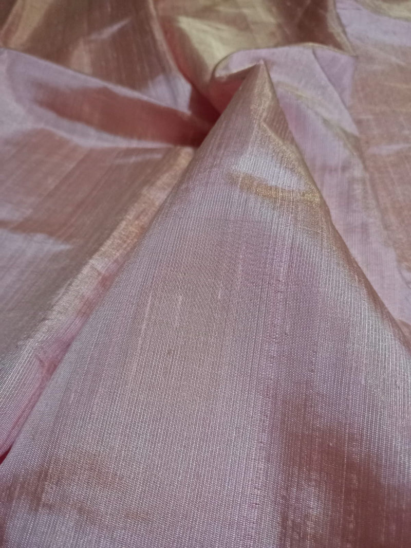 Pure Raw Silk Tissue Fabric