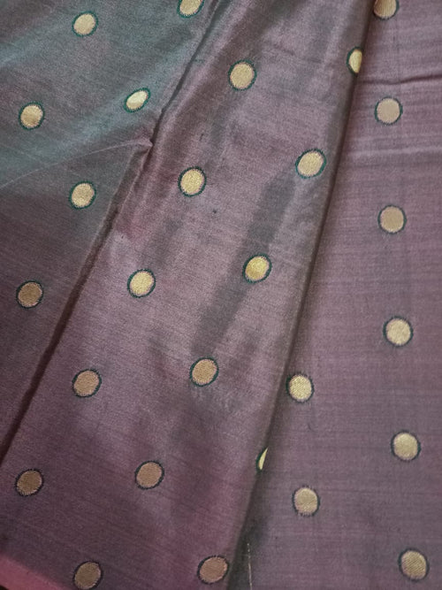 Pure Silk Booti Fabric