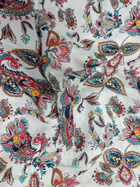 Pure Modal Soft Muslin Digital Printed Fabrics