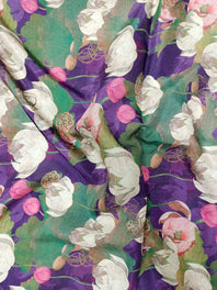 Pure Modal Soft Muslin Digital Printed Fabrics