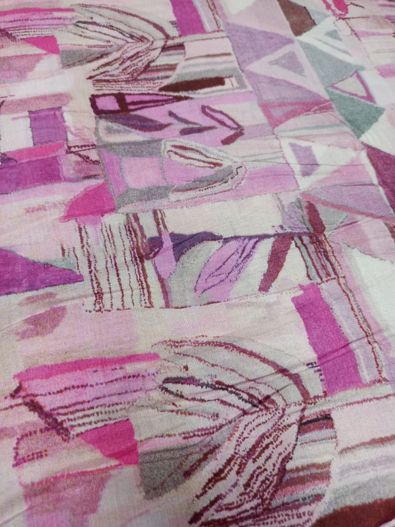 Pure Modal Soft Muslin Digital Printed Fabrics