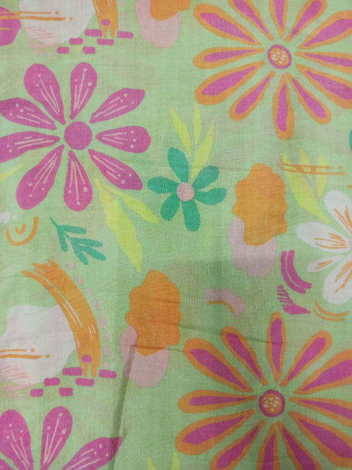 Pure Modal Soft Muslin Digital Printed Fabrics