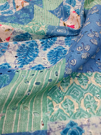 Pure Linen Digital Printed Sifli Inspired Fabric