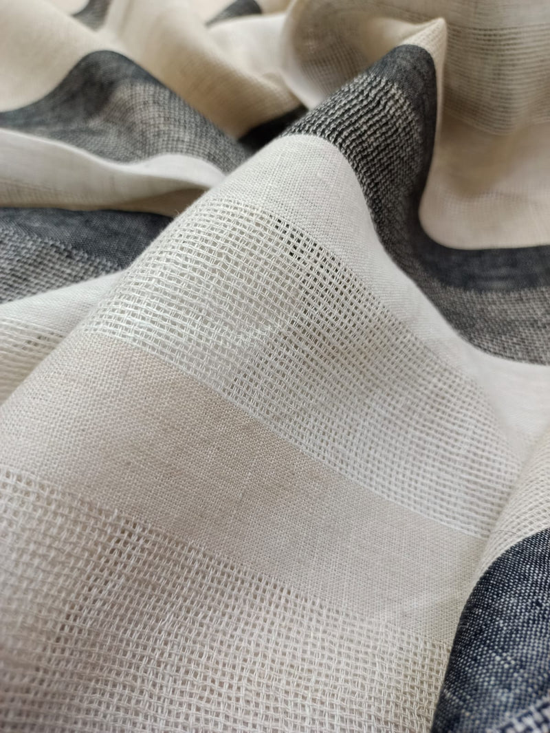 100% Linen Chambray Weaved Woven Fabrics