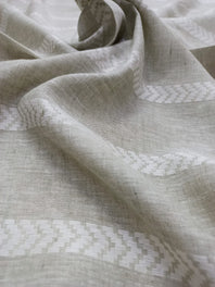 100% Linen Chambray Weaved Woven Fabrics