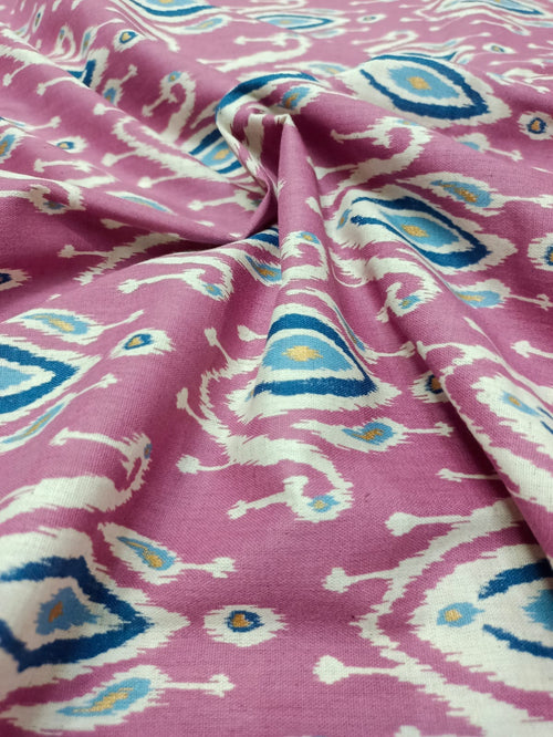 Cotton Linen Flax Digital Printed Fabric