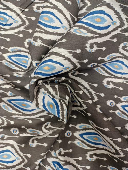 Cotton Linen Flax Digital Printed Fabric