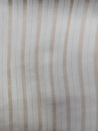 Mercerized Handloom Pure Silk Chanderi Striped Fabric