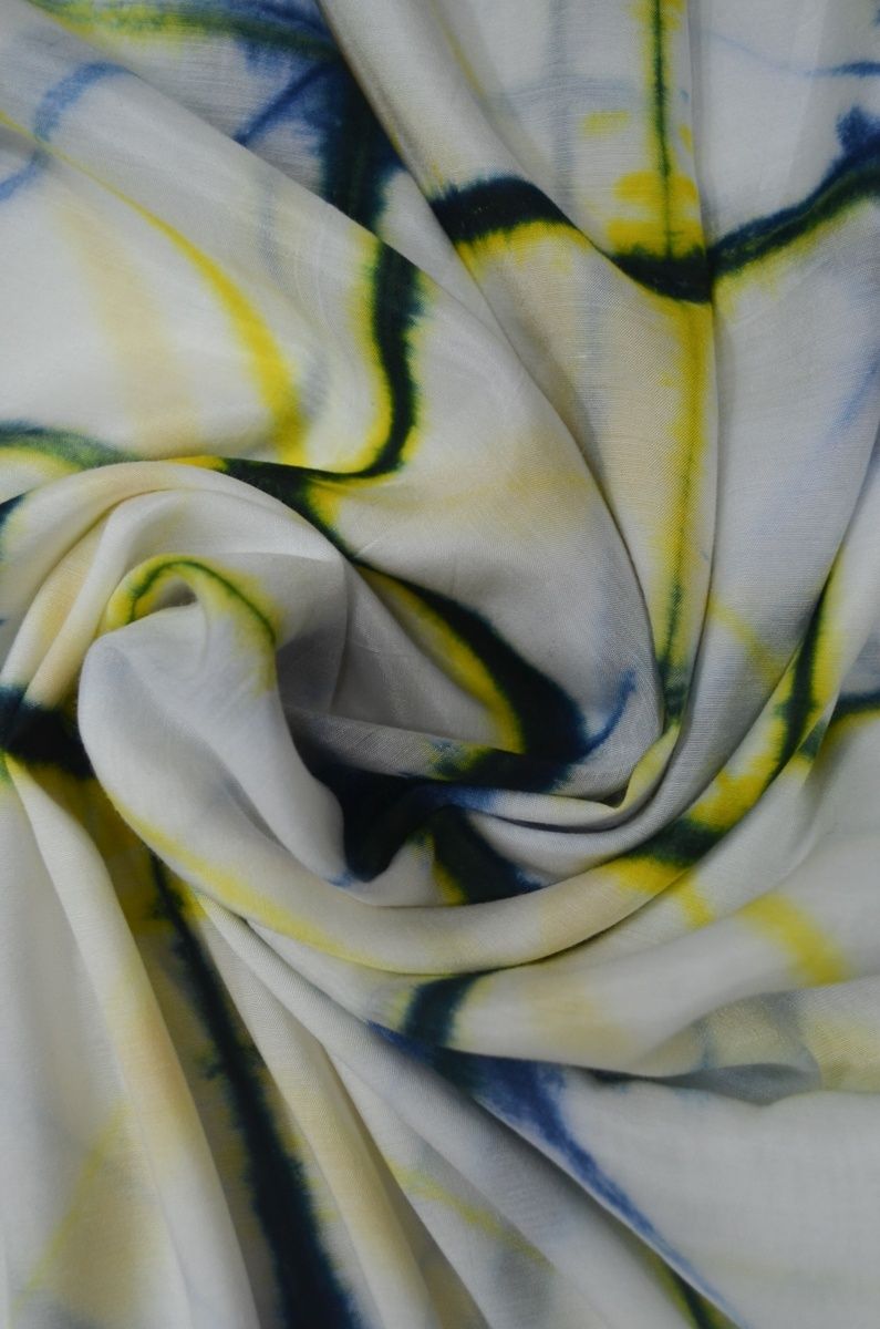 Modal Soft Muslin Tie dye Fabrics