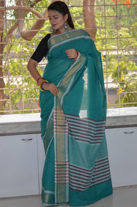 Pure Handloom Kanchi Cotton Sarees