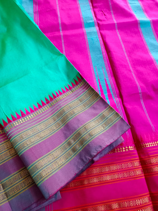 Pure silk narayanpeth orders saree