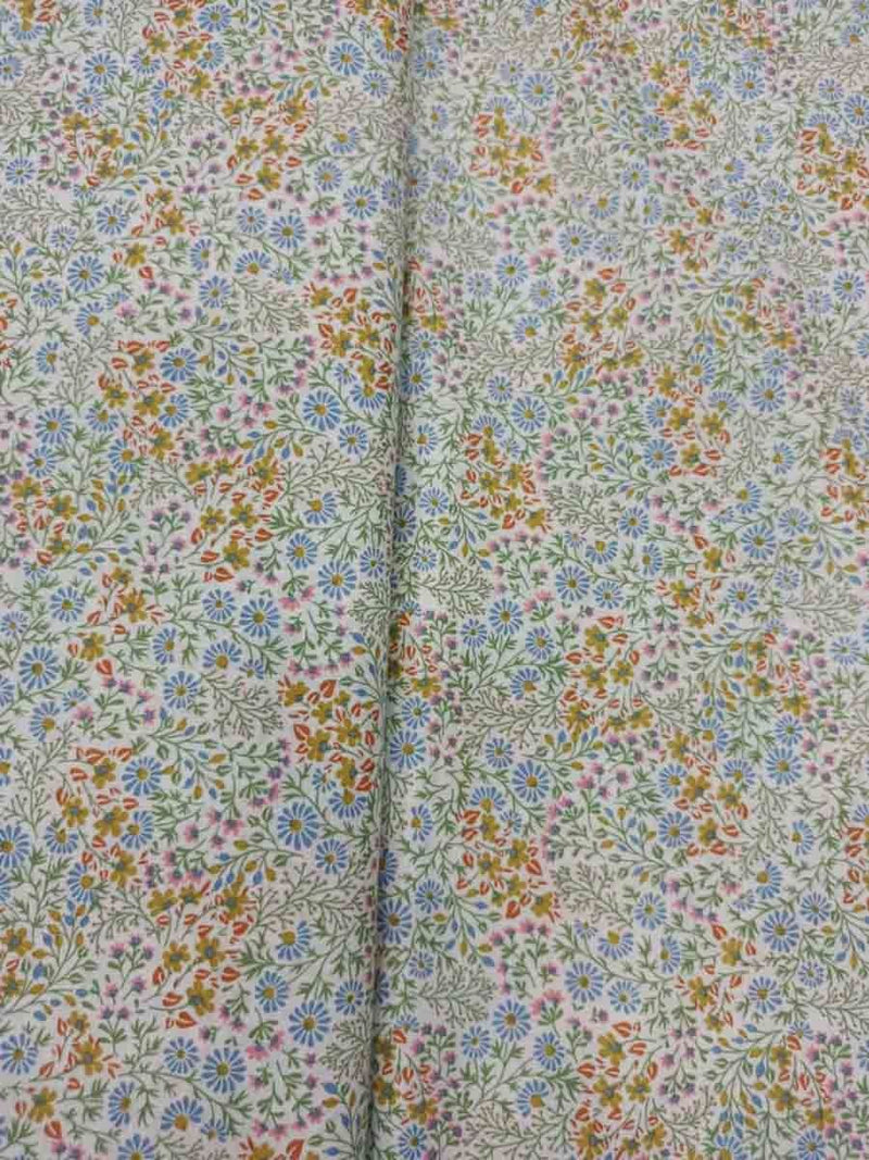 Chanderi Printed Cotton Fabric ( To book an option of 1.5,2.5,3.5 etc Please call us on 9930655009)