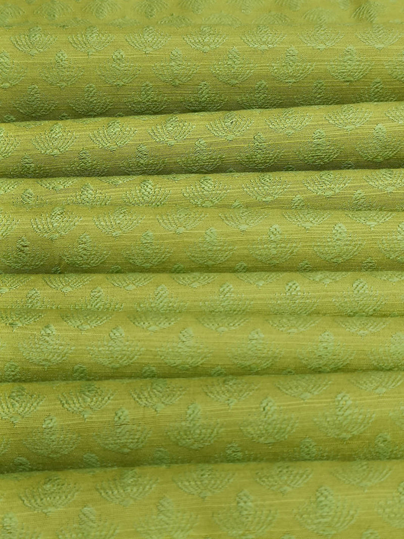 Cotton Silk Jacquard Weaving