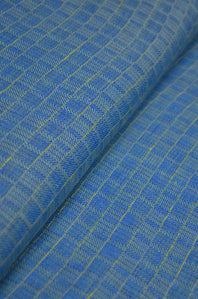 Pure  Mercerized  Premium Linen by Linen  Checkered Fabrics