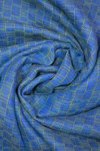 Pure  Mercerized  Premium Linen by Linen  Checkered Fabrics