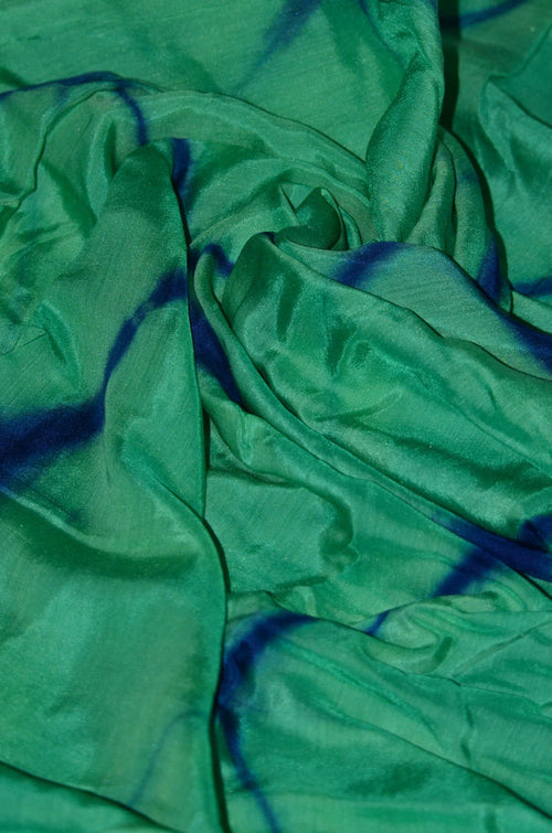 Hand Tie and Dye Modal Muslin Mul Silk Saree ( These sarees are of 5.5 meters, without blouse and include fall bidding)