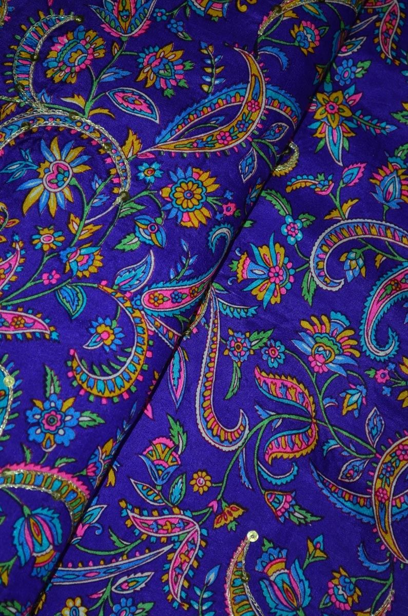 Woven Pure  Printed Bishnupuri Silk Fabric