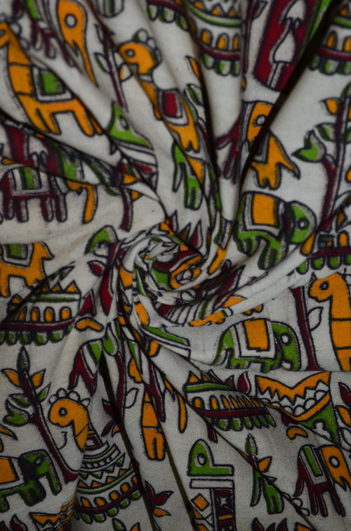 Colorful Kalamkari Printed Kurta Sets