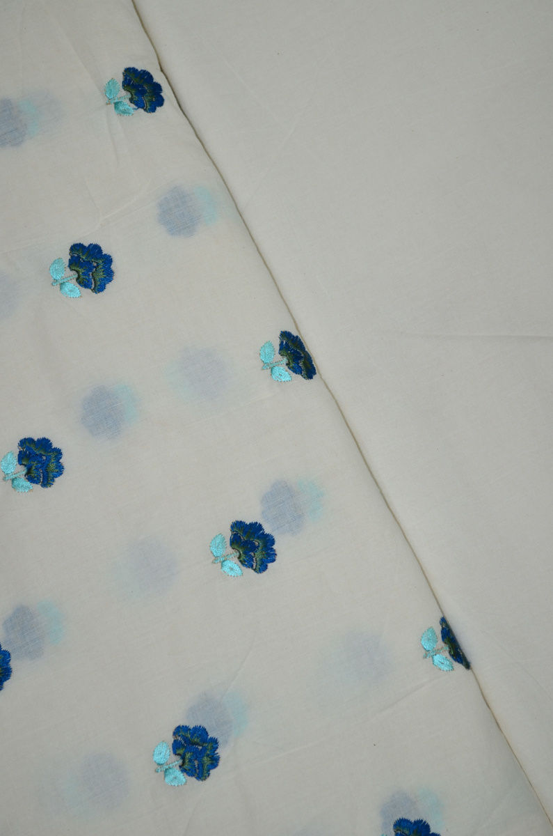 Mulmul Cotton Embroidered Kurta Sets