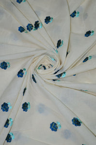 Mulmul Cotton Embroidered Kurta Sets