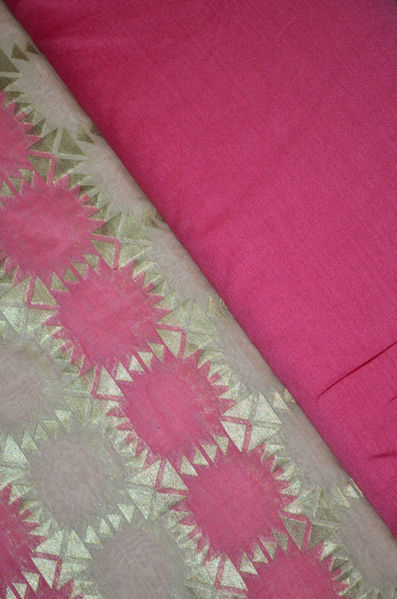 Chanderi Cotton By Silk Kurta Set